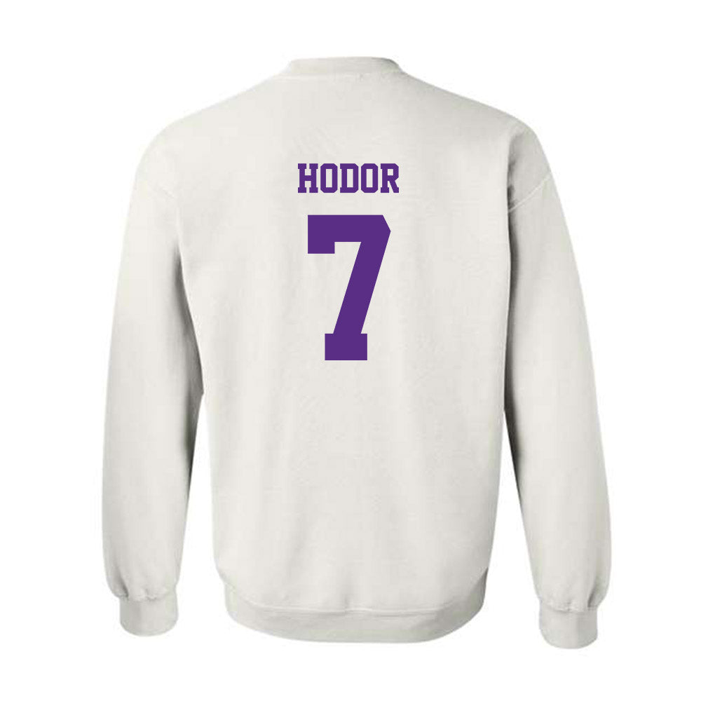 Furman - NCAA Women's Lacrosse : Marin Hodor - Classic Shersey Crewneck Sweatshirt-1
