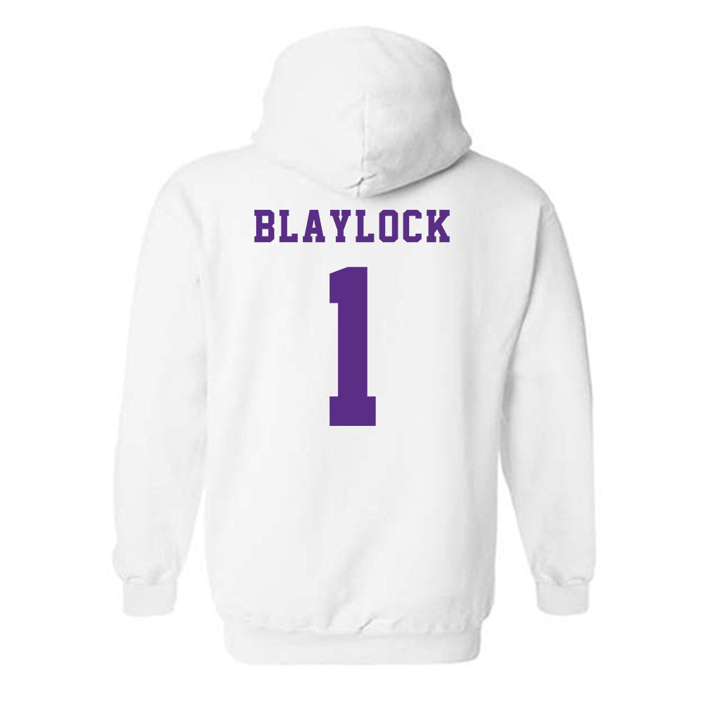 Furman - NCAA Football : Taylen Blaylock - Classic Shersey Hooded Sweatshirt-1