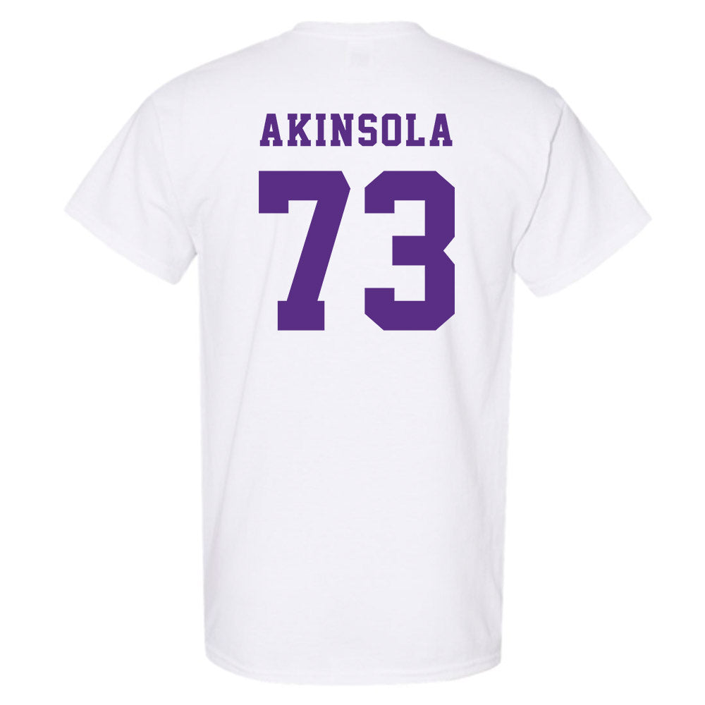 Furman - NCAA Football : Noah Akinsola - Classic Shersey T-Shirt-1