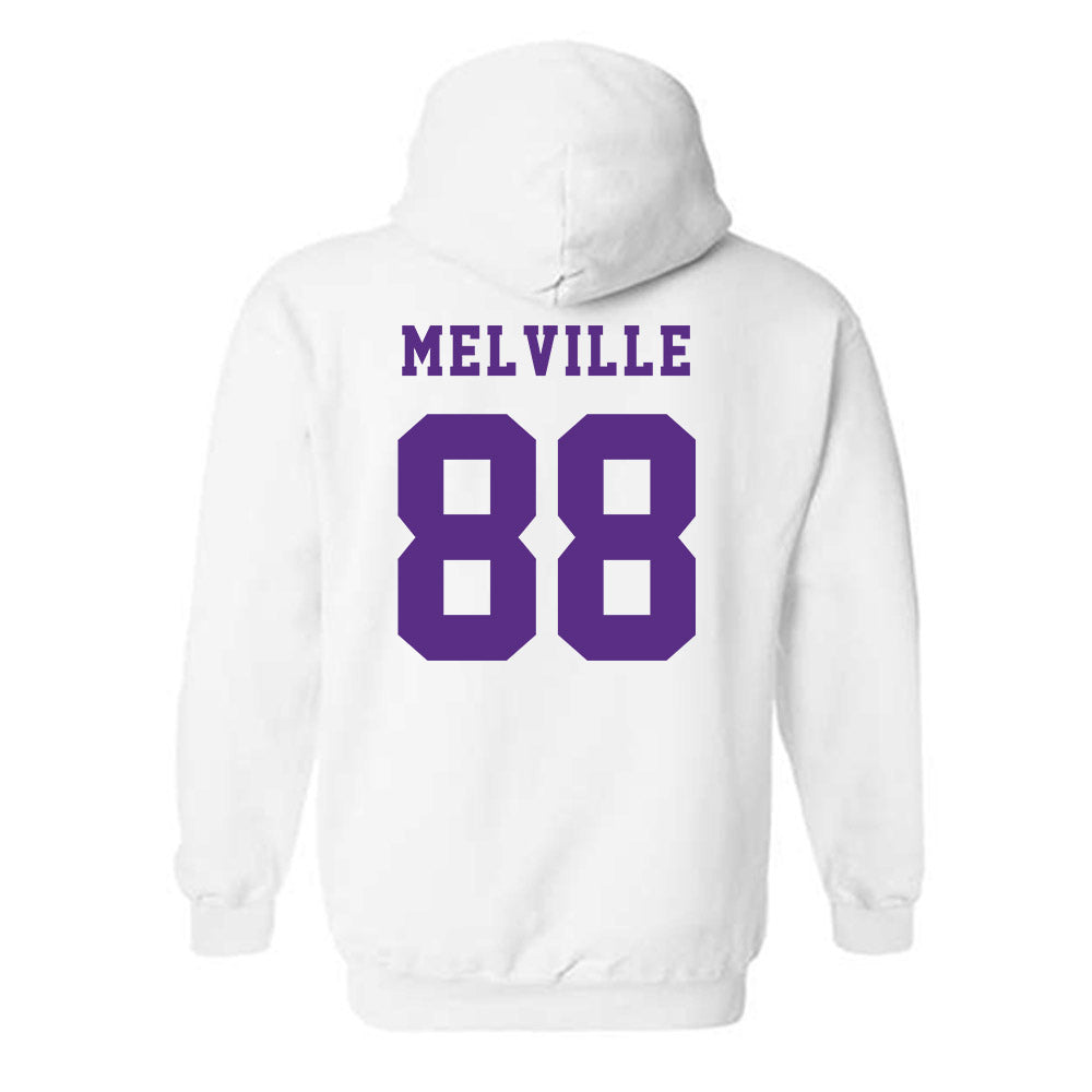 Furman - NCAA Women's Lacrosse : Samantha Melville - Classic Shersey Hooded Sweatshirt-1