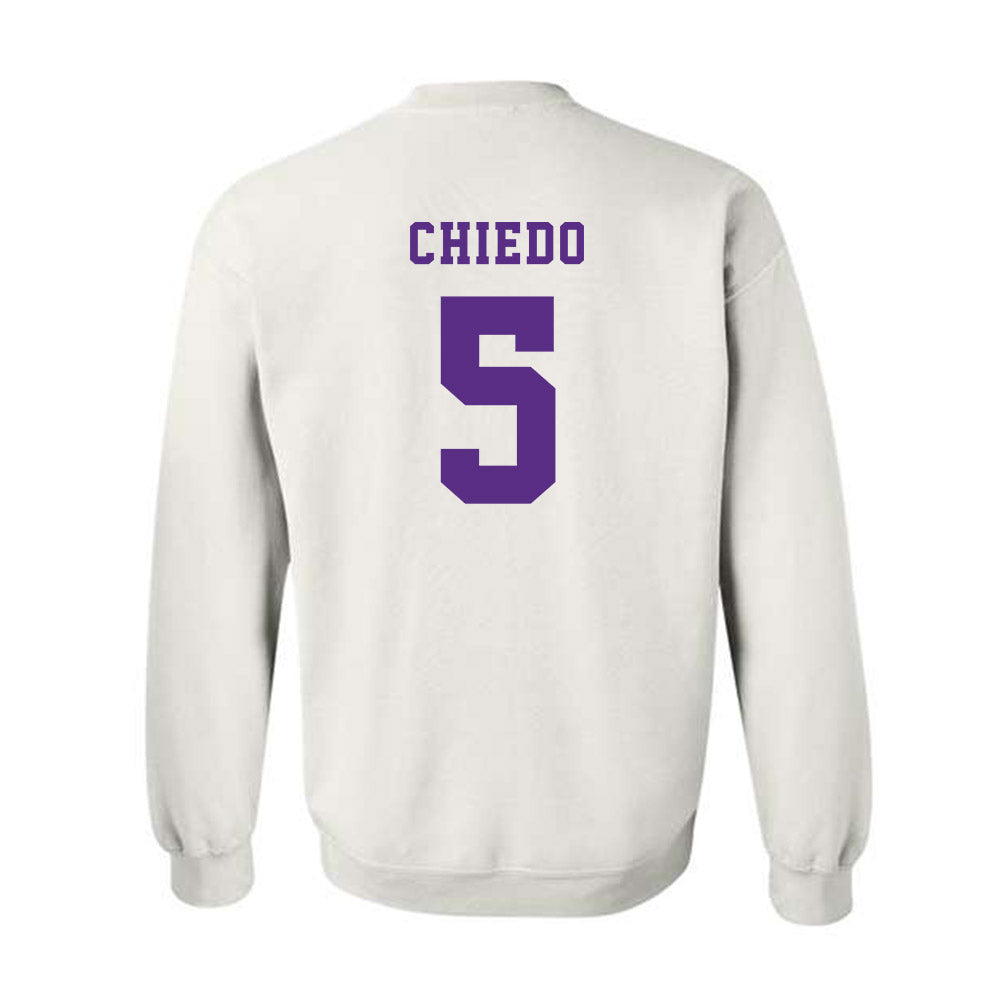 Furman - NCAA Football : Dylan Chiedo - Classic Shersey Crewneck Sweatshirt-1