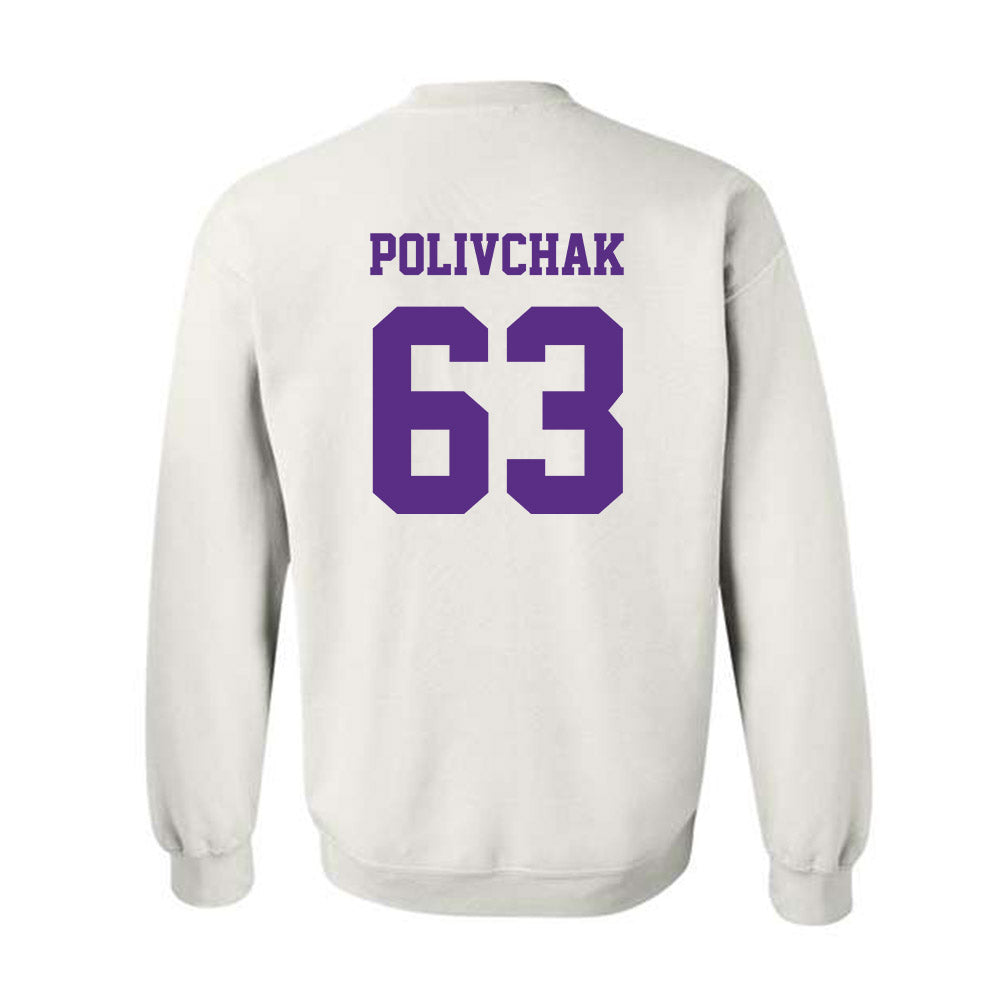 Furman - NCAA Football : Chase Polivchak - Classic Shersey Crewneck Sweatshirt-1