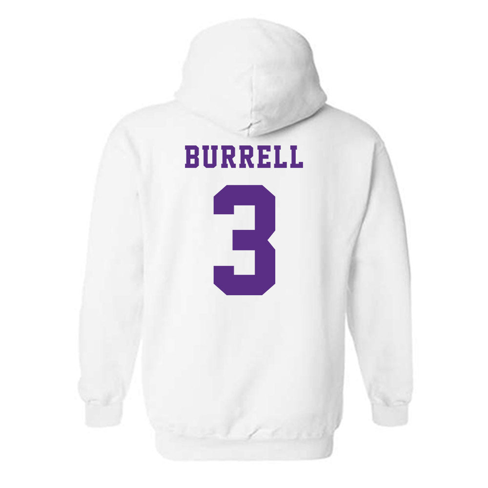 Furman - NCAA Football : AK Burrell - Classic Shersey Hooded Sweatshirt-1