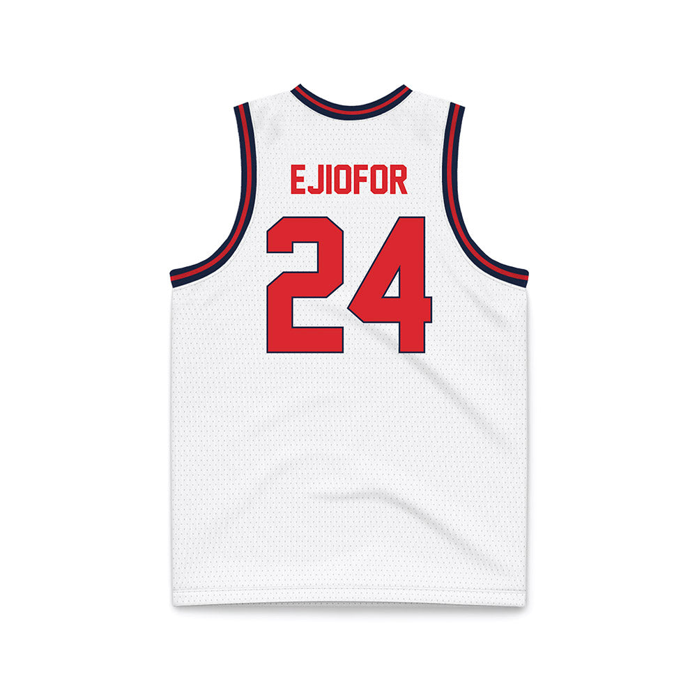 St. Johns - NCAA Men's Basketball : Zuby Ejiofor - White Basketball Jersey