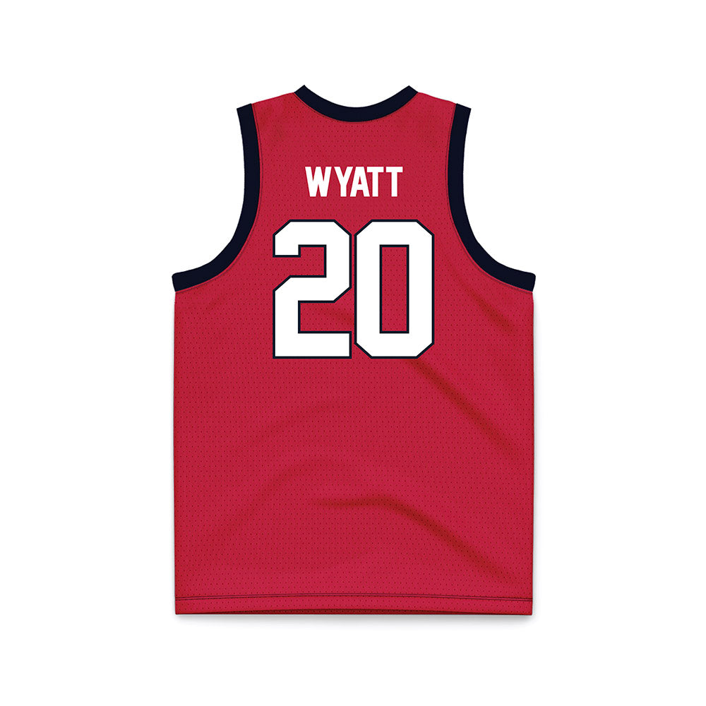 St. Johns - NCAA Women's Basketball : Sa'Mya Wyatt - Red Basketball Jersey-1