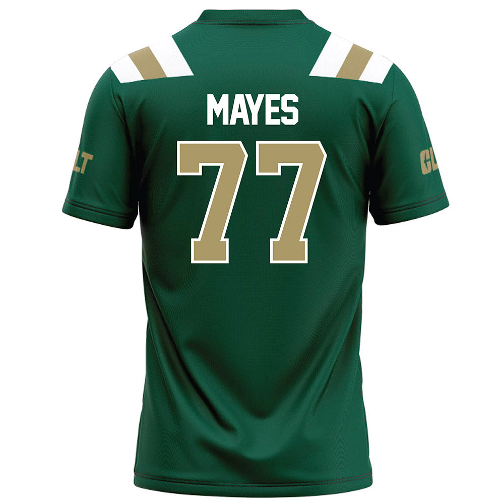 UNC Charlotte - NCAA Football : Mitchell Mayes - Green Football Jersey