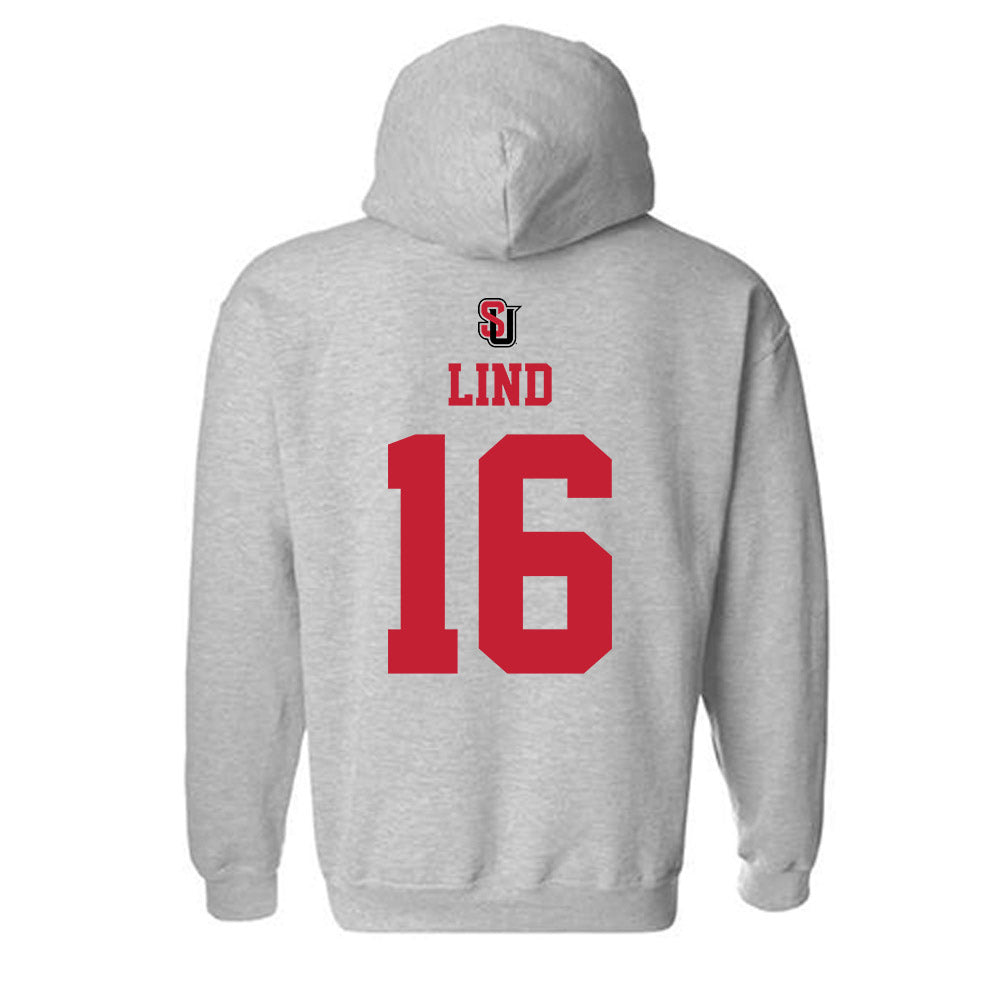 Seattle - NCAA Baseball : Jackson Lind - Classic Shersey Hooded Sweatshirt-1
