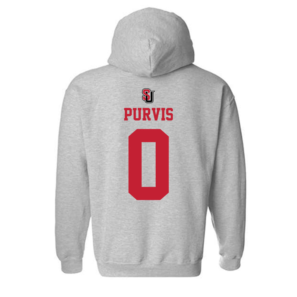Seattle - NCAA Men's Soccer : Owen Purvis - Classic Shersey Hooded Sweatshirt-1