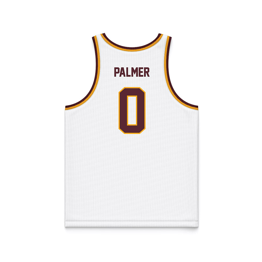 Loyola - NCAA Women's Basketball : Yasmyn Palmer - Sister Jean 2025 White Basketball Jersey