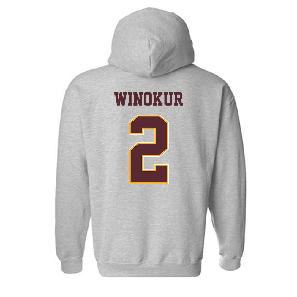 Loyola - NCAA Men's Volleyball : Benjamin Winokur - Classic Shersey Hooded Sweatshirt
