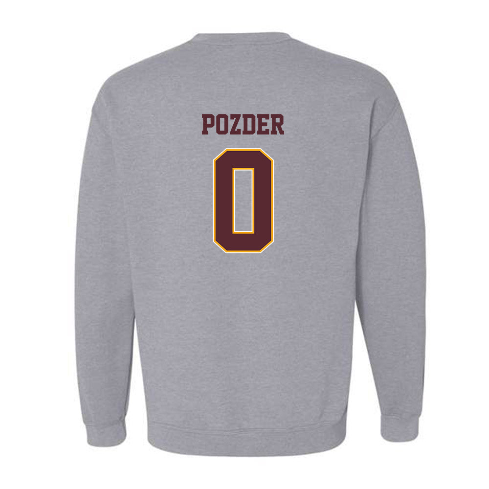 Loyola - NCAA Men's Soccer : Nemanja Pozder - Classic Shersey Crewneck Sweatshirt-1