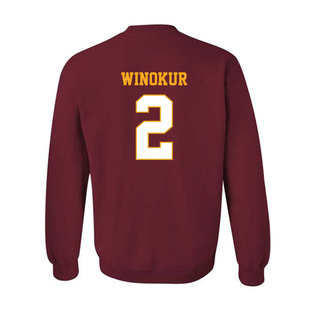 Loyola - NCAA Men's Volleyball : Benjamin Winokur - Classic Shersey Crewneck Sweatshirt