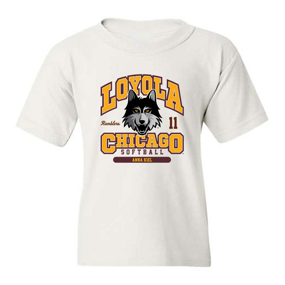 Loyola - NCAA Softball : Anna Kiel - Classic Fashion Shersey Youth T-Shirt-0