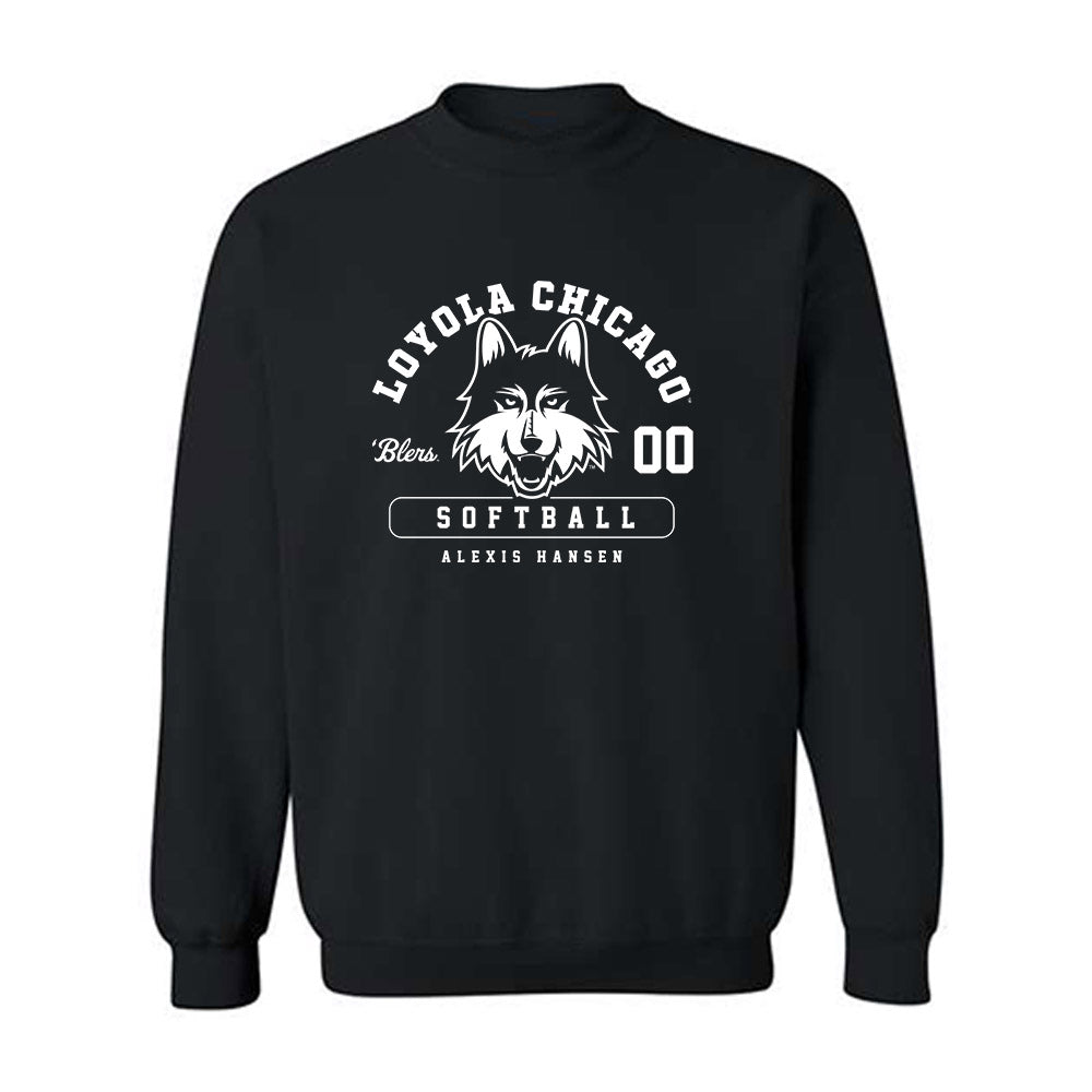 Loyola - NCAA Softball : Alexis Hansen - Classic Fashion Shersey Crewneck Sweatshirt-0
