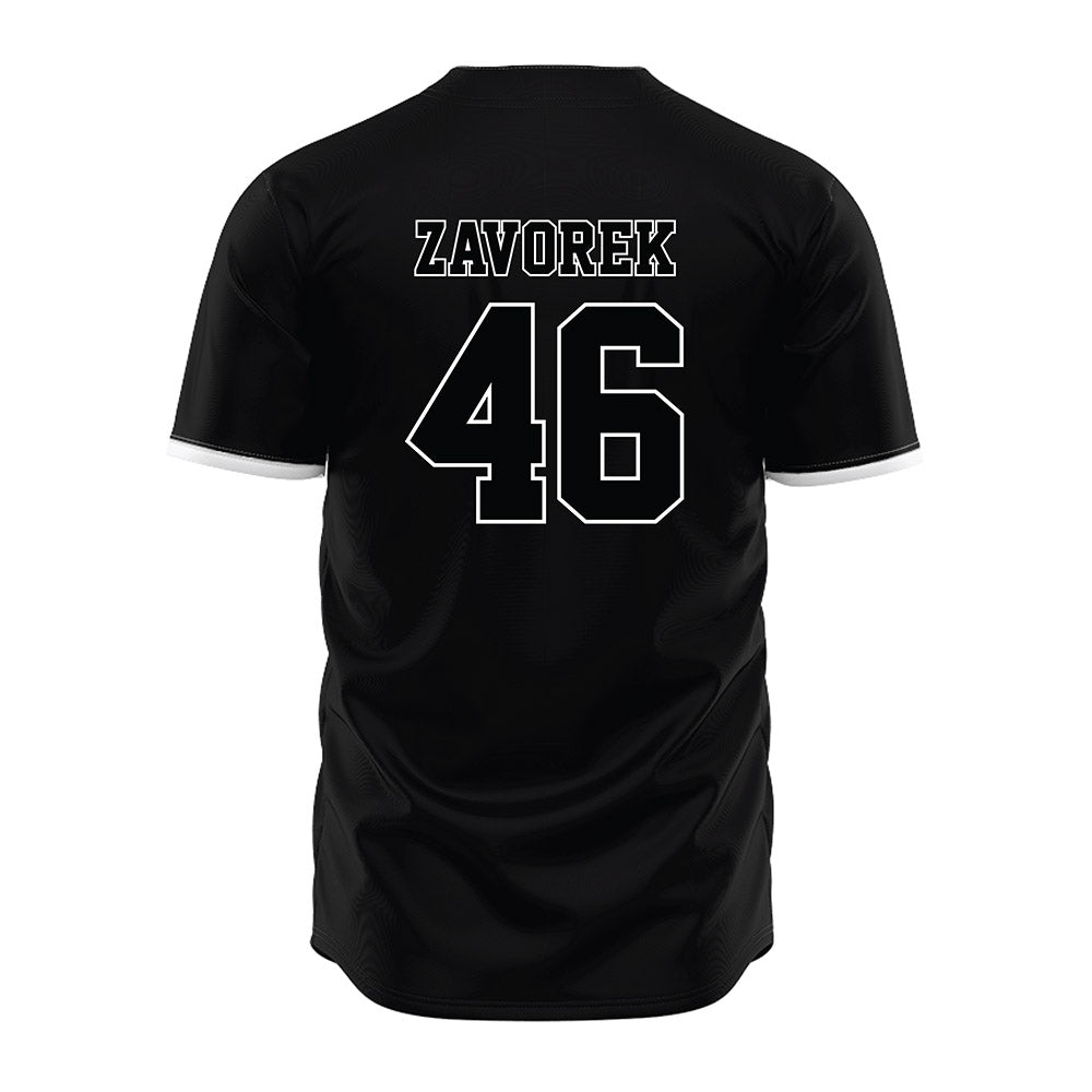 Arizona State - NCAA Baseball : Beckett Zavorek - Black Jersey-1
