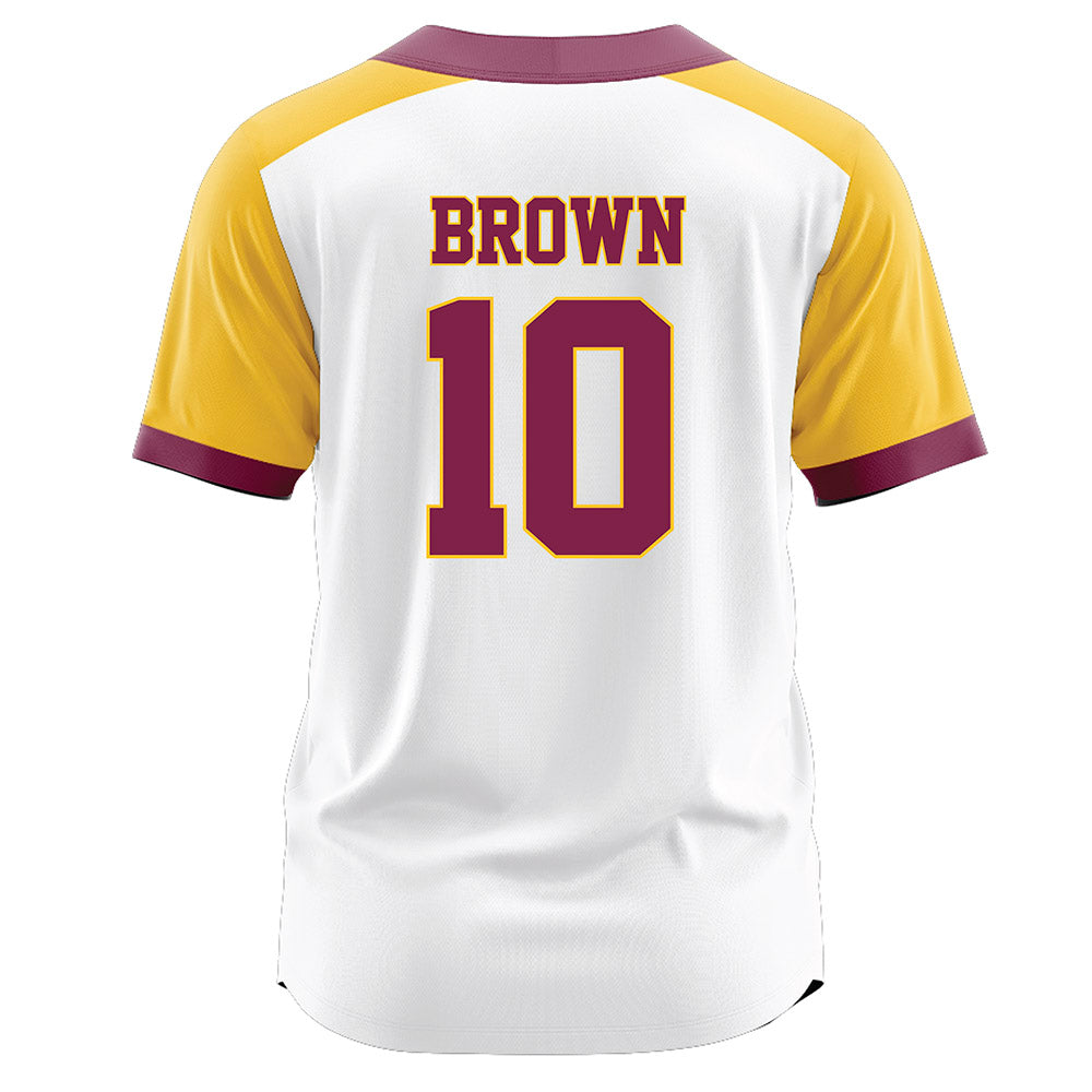 Arizona State - NCAA Softball : Makenzie Brown - White Jersey