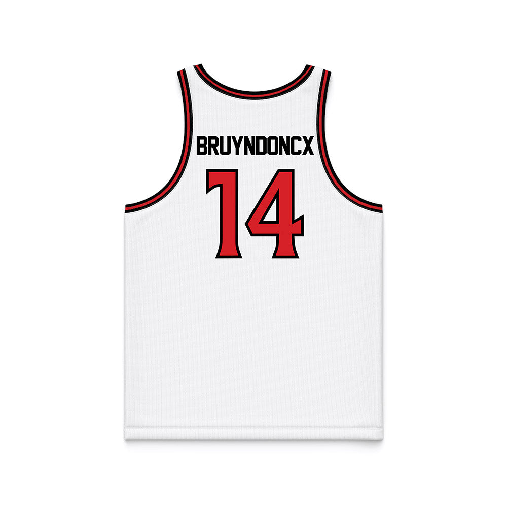 Davidson - NCAA Women's Basketball : Kyra Bruyndoncx - White Basketball Jersey