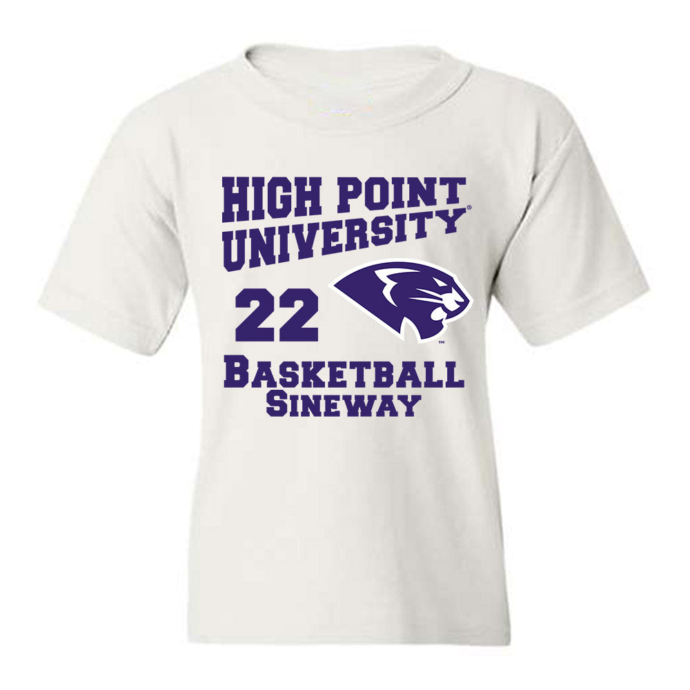 High Point - NCAA Men's Basketball : Andrew Sineway - Youth T-Shirt-0
