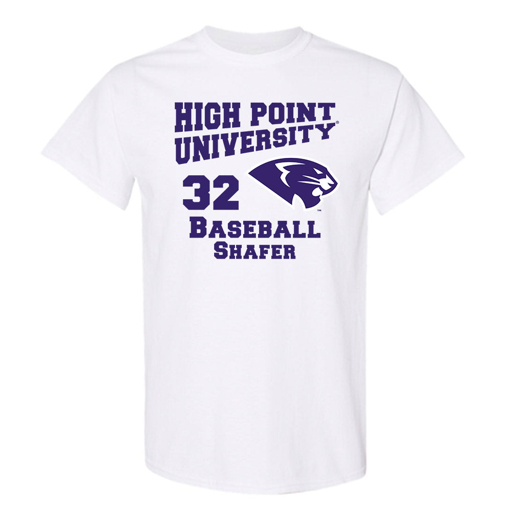 High Point - NCAA Baseball : Tyler Shafer - T-Shirt-0