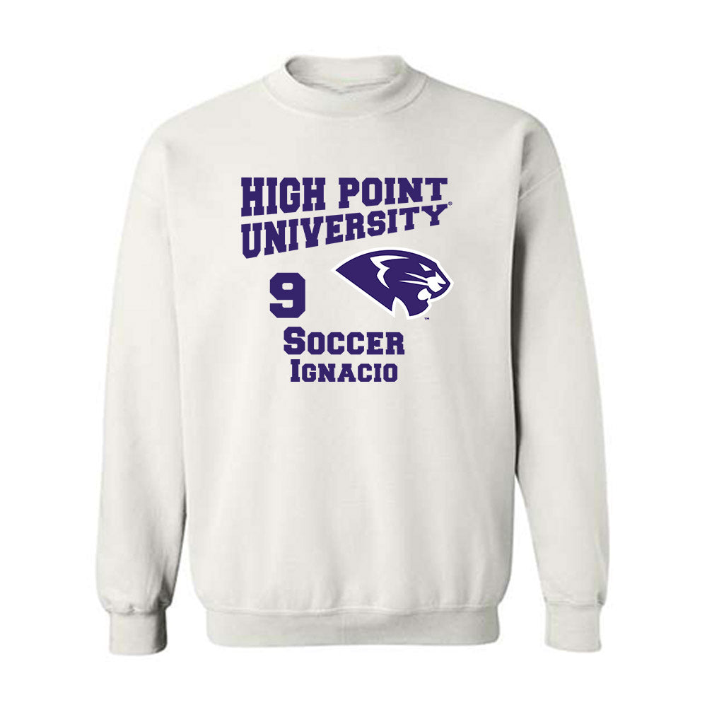 High Point - NCAA Men's Soccer : Kaya Ignacio - Crewneck Sweatshirt