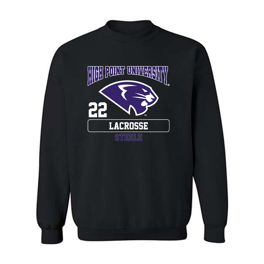 High Point - NCAA Men's Lacrosse : Nicholas Steele - Crewneck Sweatshirt