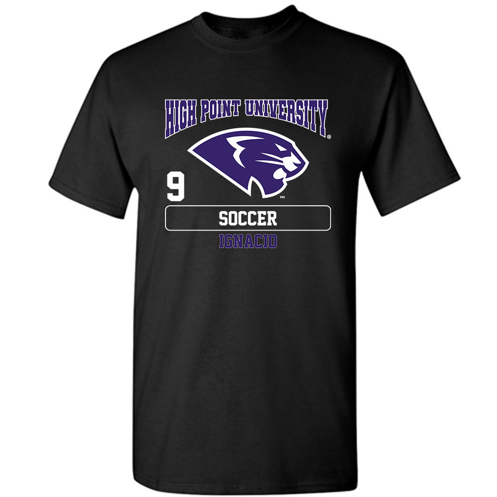 High Point - NCAA Men's Soccer : Kaya Ignacio - T-Shirt