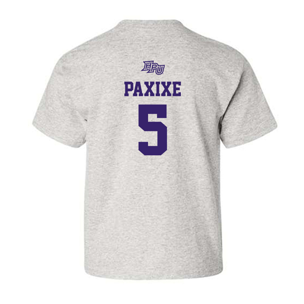 High Point - NCAA Women's Basketball : Chana Paxixe - Youth T-Shirt-1