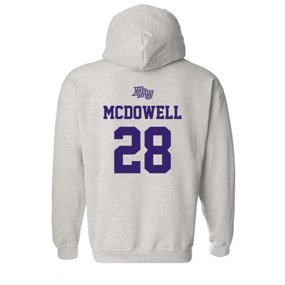 High Point - NCAA Men's Soccer : Jacob McDowell - Hooded Sweatshirt-1