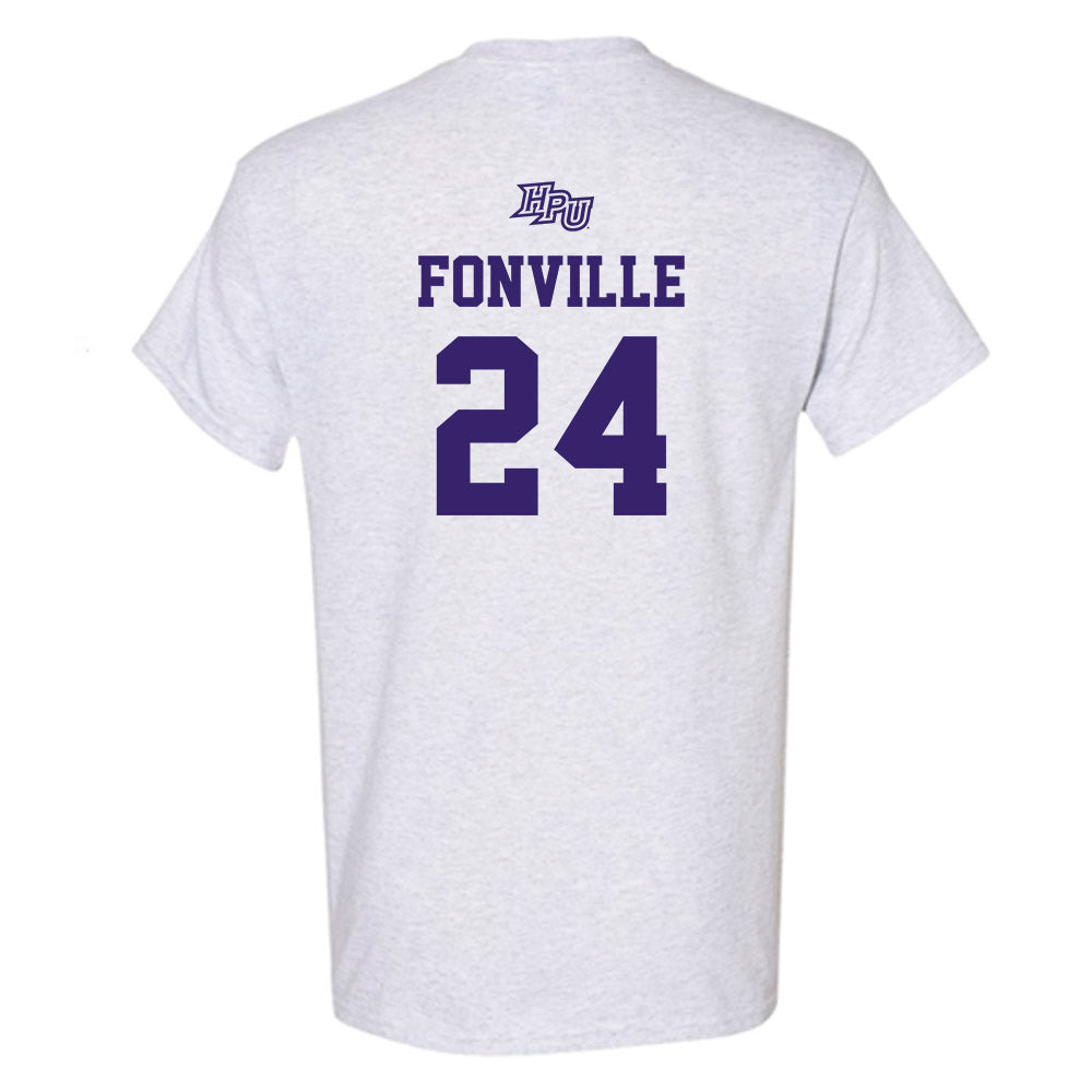 High Point - NCAA Men's Basketball : David Fonville - T-Shirt-1