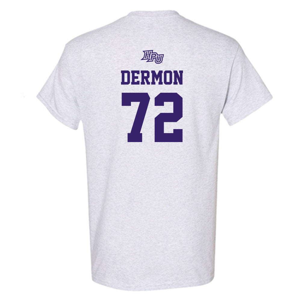 High Point - NCAA Men's Lacrosse : Luke Dermon - T-Shirt-1