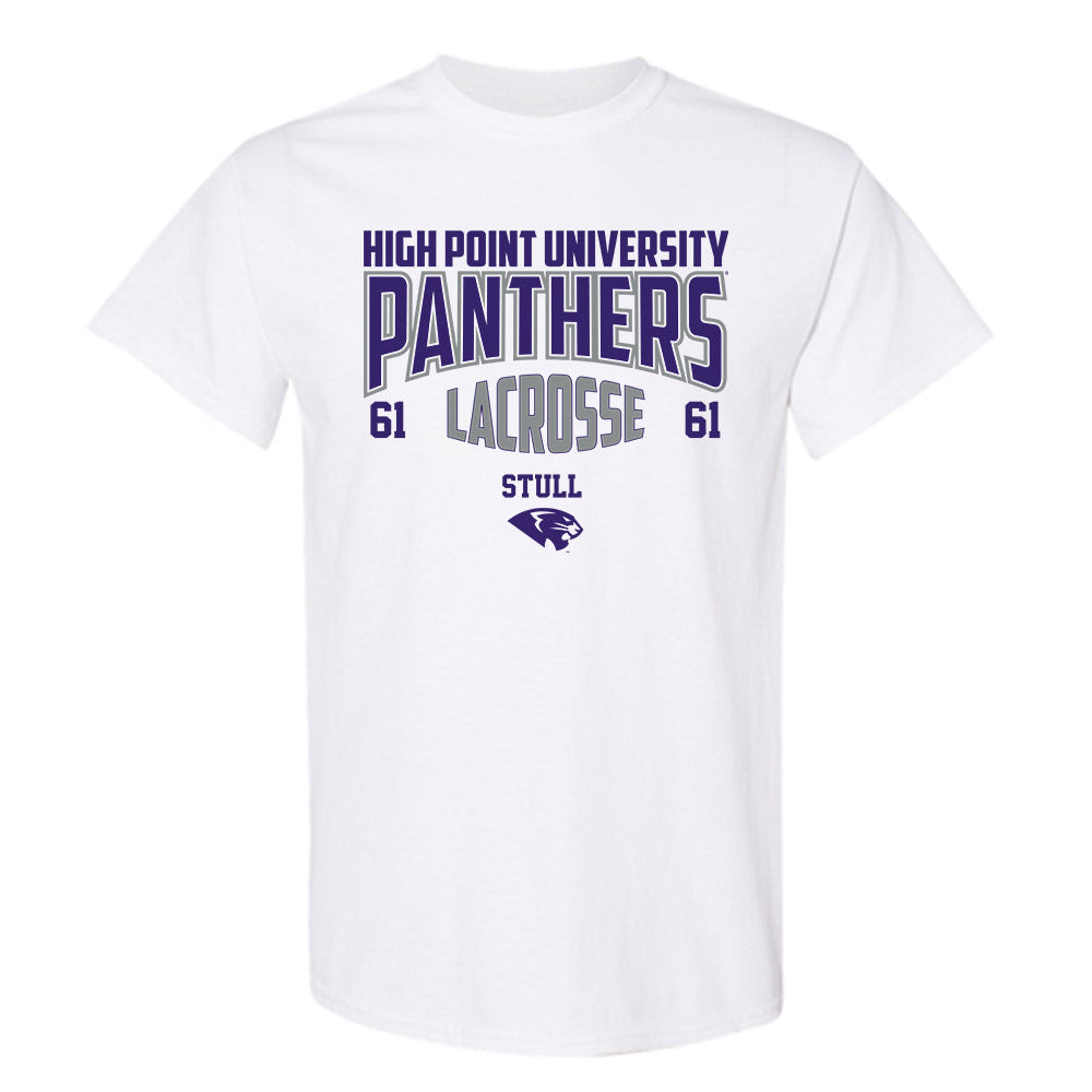 High Point - NCAA Men's Lacrosse : Asher Stull - T-Shirt-0