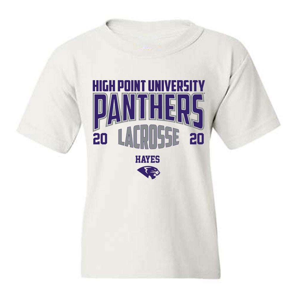 High Point - NCAA Men's Lacrosse : Sean Hayes - Youth T-Shirt-0