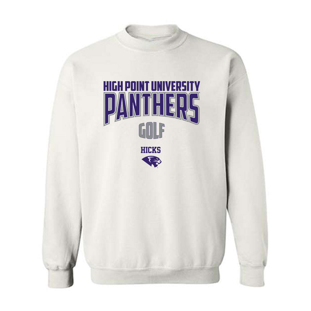 High Point - NCAA Men's Golf : Will Hicks - Crewneck Sweatshirt-0