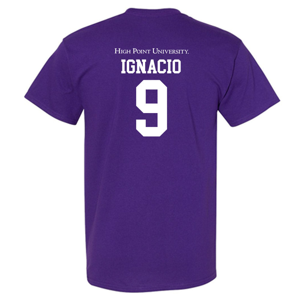 High Point - NCAA Men's Soccer : Kaya Ignacio - T-Shirt