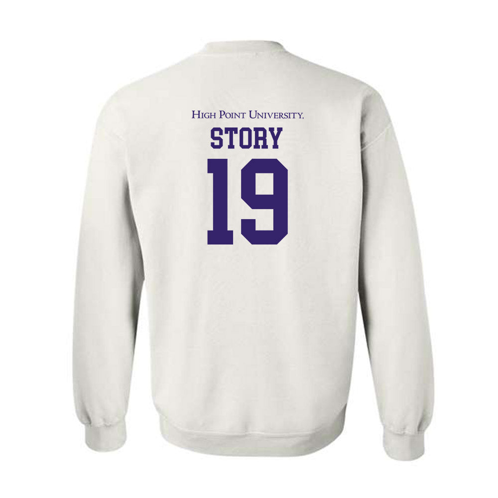 High Point - NCAA Baseball : Dylan Story - Crewneck Sweatshirt-1