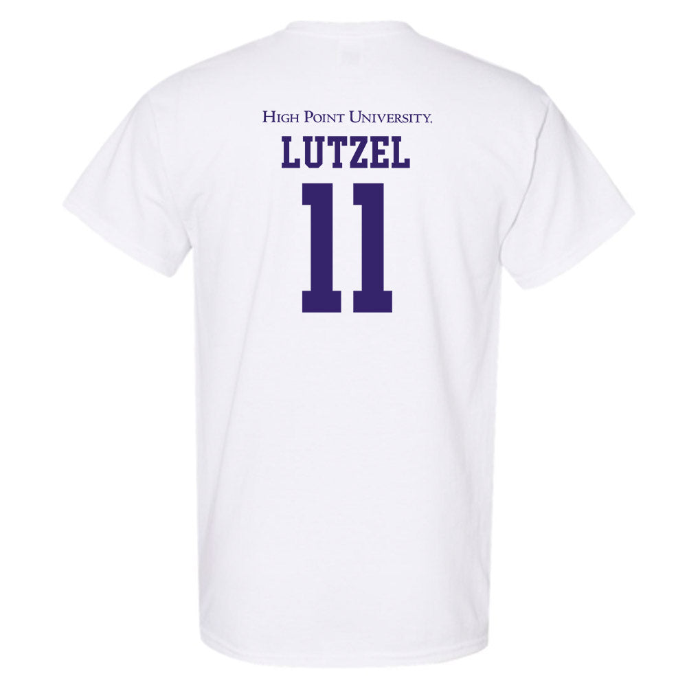 High Point - NCAA Men's Lacrosse : Matt Lutzel - T-Shirt-1