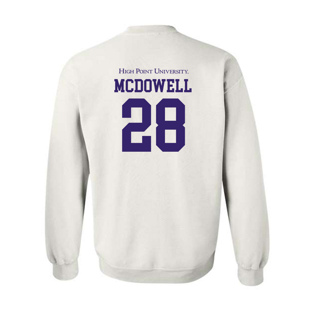 High Point - NCAA Men's Soccer : Jacob McDowell - Crewneck Sweatshirt-1