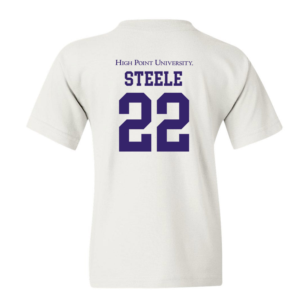 High Point - NCAA Men's Lacrosse : Nicholas Steele - Youth T-Shirt