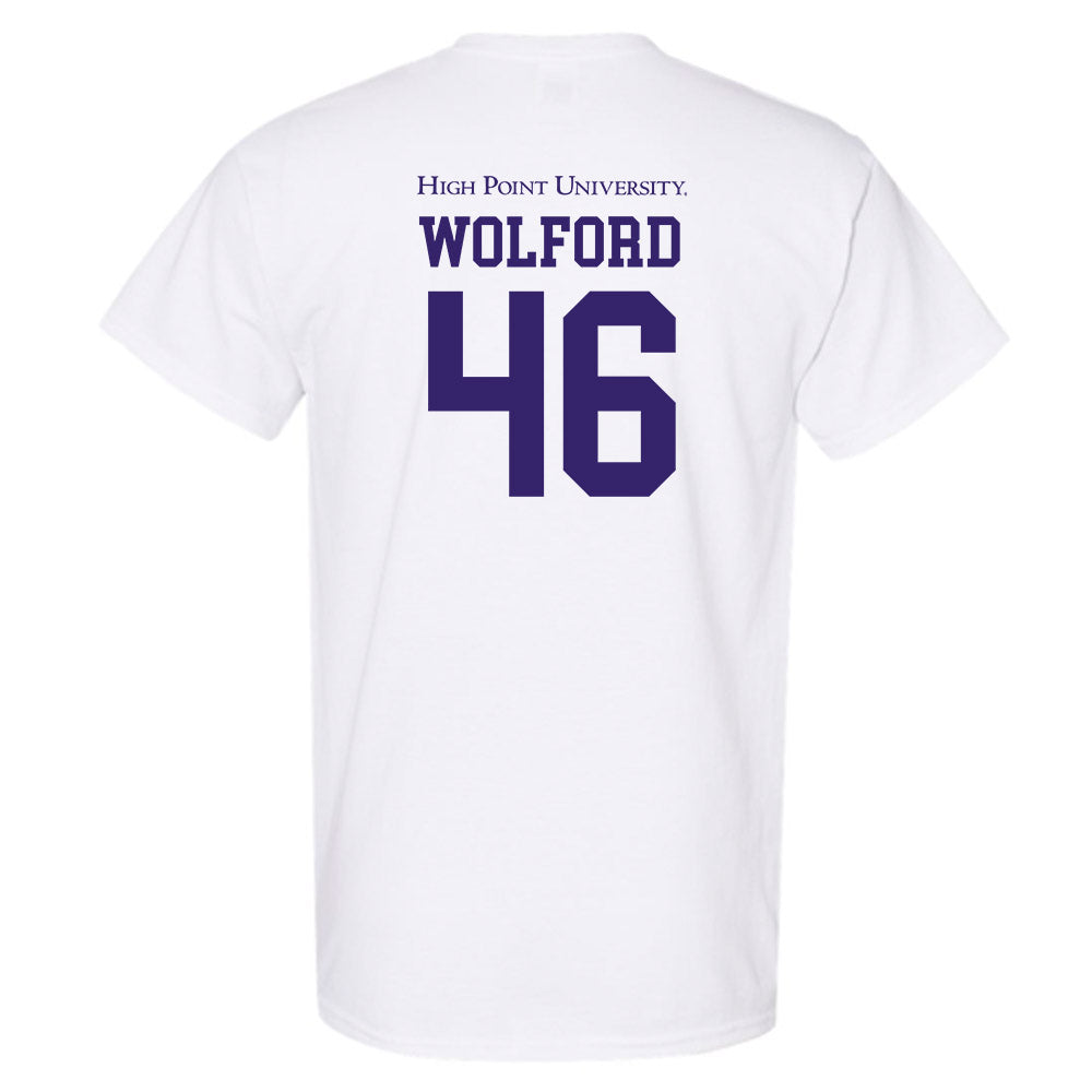 High Point - NCAA Men's Lacrosse : Mason Wolford - T-Shirt-1