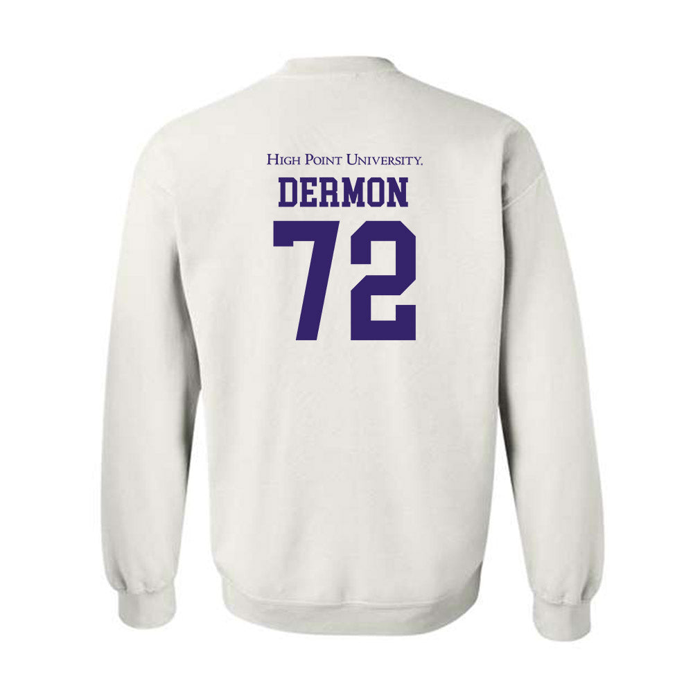 High Point - NCAA Men's Lacrosse : Luke Dermon - Crewneck Sweatshirt-1