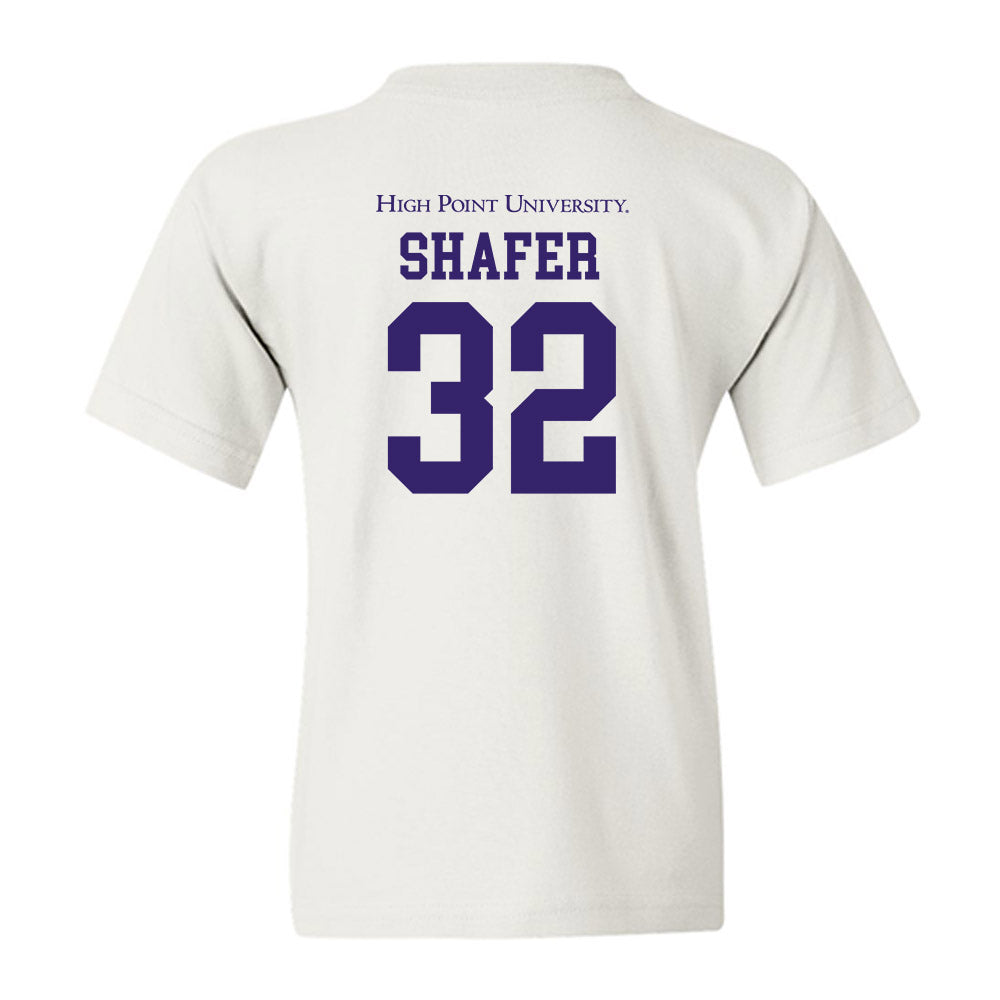 High Point - NCAA Baseball : Tyler Shafer - Youth T-Shirt-1