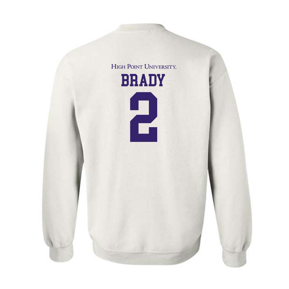 High Point - NCAA Men's Basketball : Vincent Brady - Crewneck Sweatshirt-1