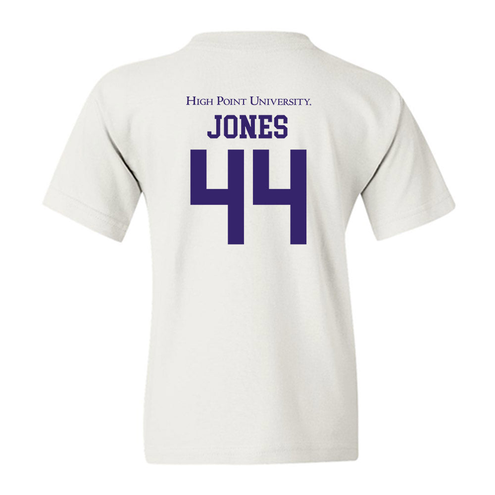 High Point - NCAA Baseball : Charlie Jones - Youth T-Shirt-1