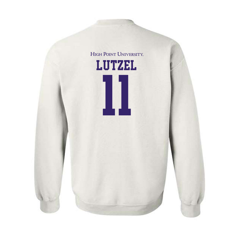 High Point - NCAA Men's Lacrosse : Matt Lutzel - Crewneck Sweatshirt-1