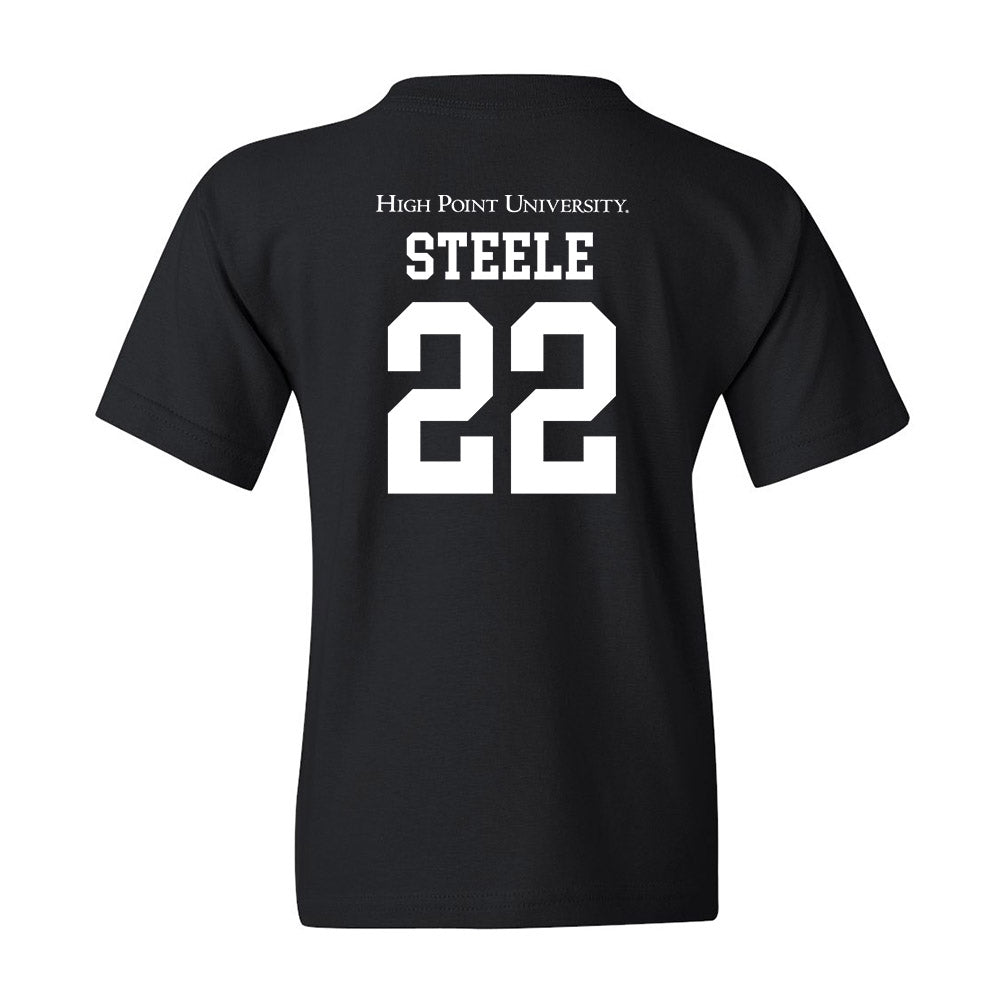High Point - NCAA Men's Lacrosse : Nicholas Steele - Youth T-Shirt