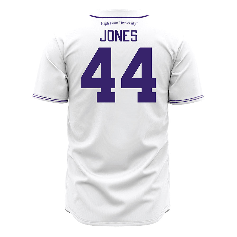 High Point - NCAA Baseball : Charlie Jones - White Jersey-1