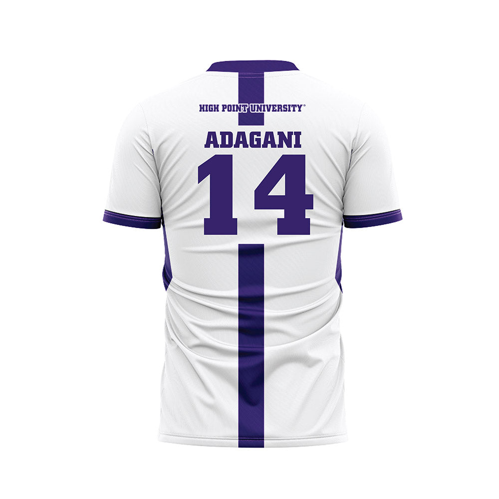 High Point - NCAA Men's Soccer : Prosper Adagani - White Soccer Jersey-1