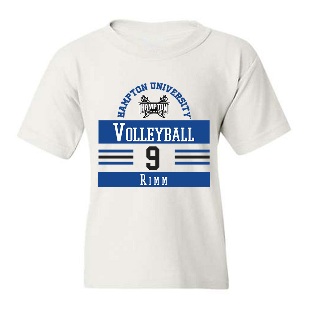 Hampton - NCAA Women's Volleyball : Jaya Rimm - Classic Fashion Shersey Youth T-Shirt-0