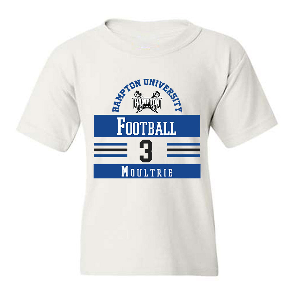 Hampton - NCAA Football : Mj Moultrie - Classic Fashion Shersey Youth T-Shirt-0