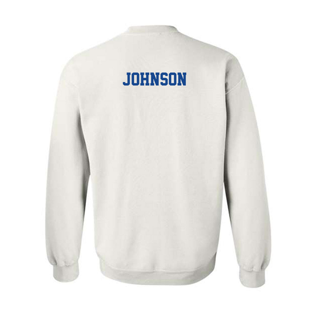 Hampton - NCAA Women's Track & Field : Kenidi Johnson - Classic Shersey Crewneck Sweatshirt-1